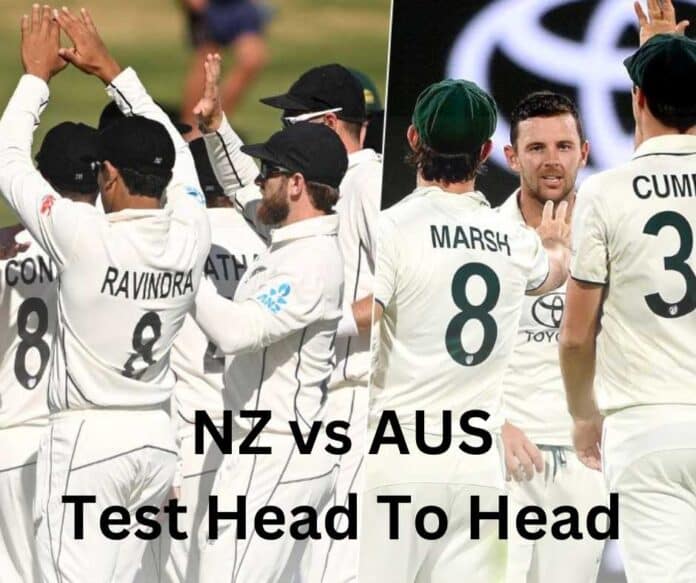 NZ VS AUS Test head to head