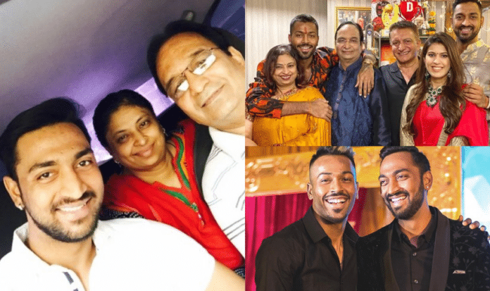 Krunal Pandya Family