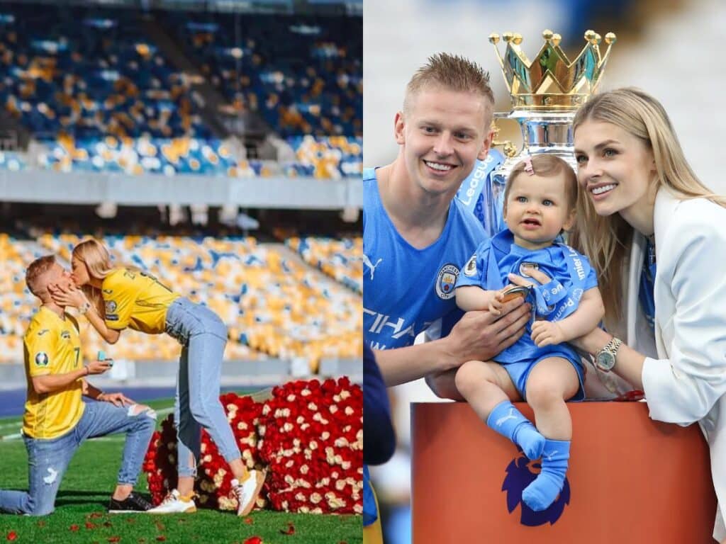 Oleksandr Zinchenko Wife