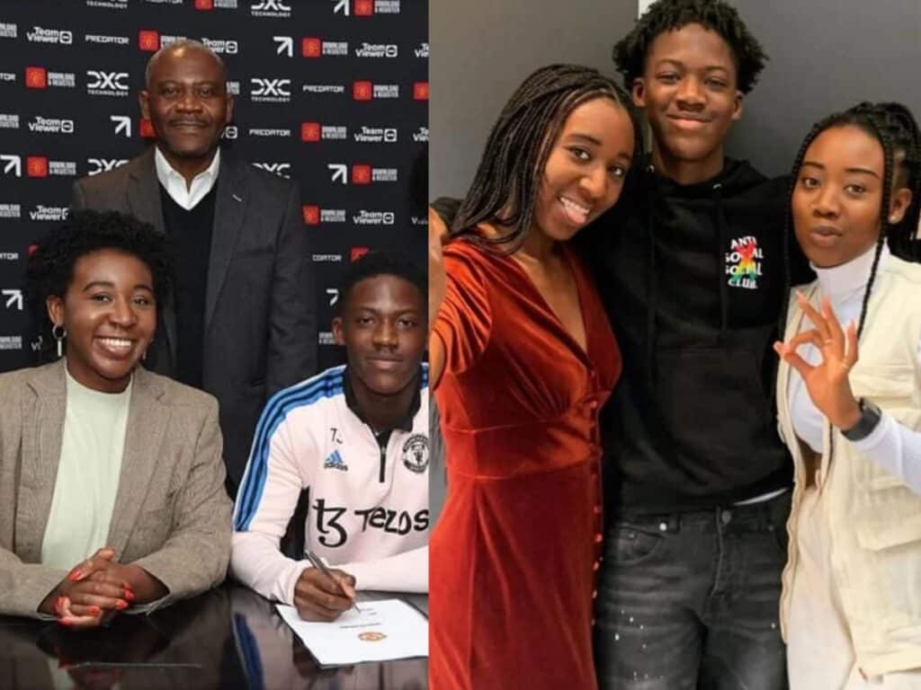 Kobiie Mainoo Family
