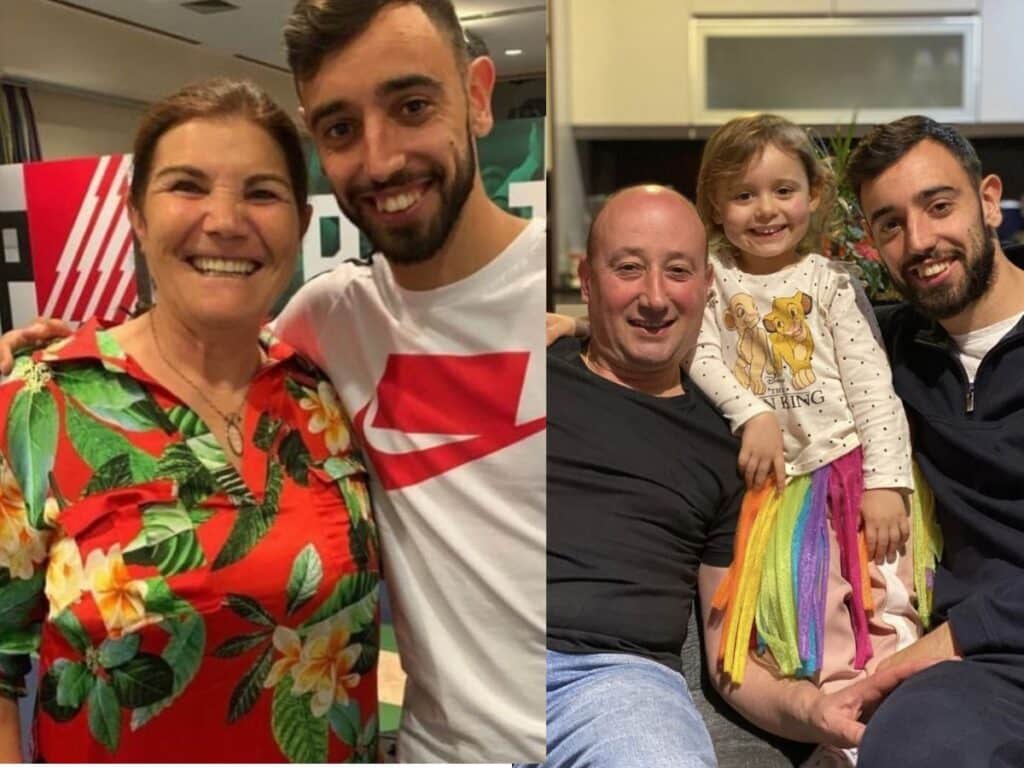 Bruno Fernandes Family
