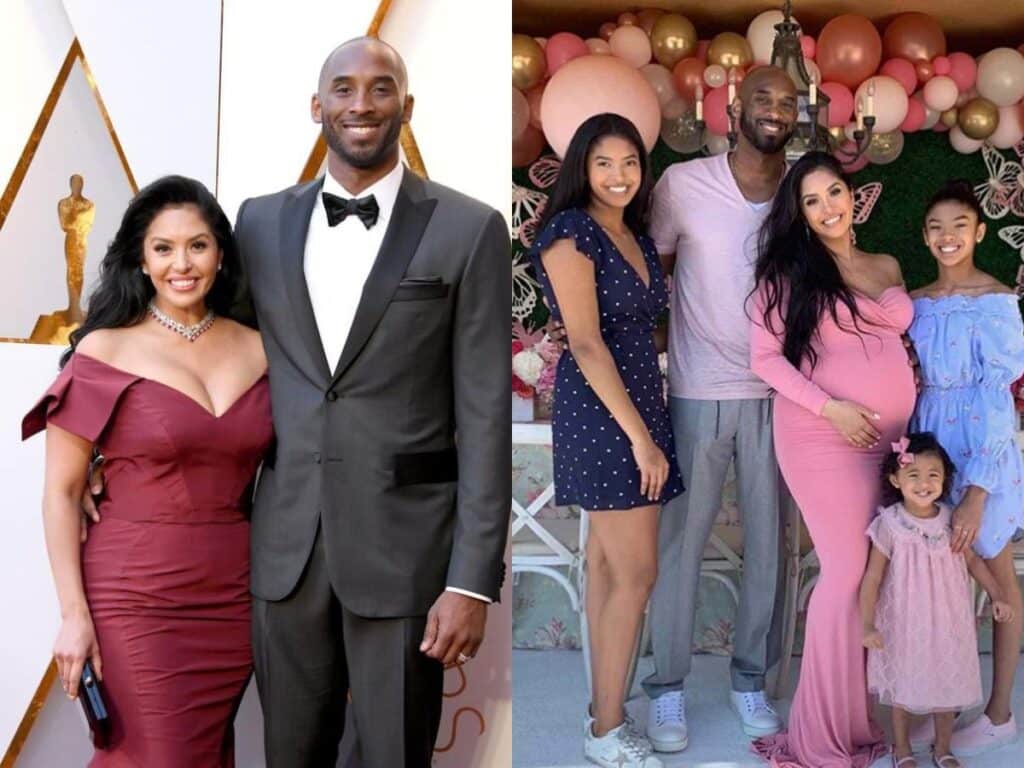 Kobe Bryant Wife & Kids