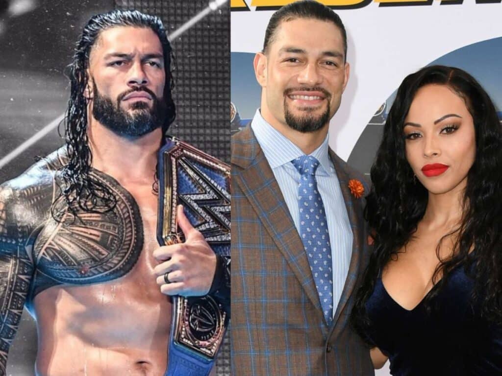 Roman Reigns with his Wife