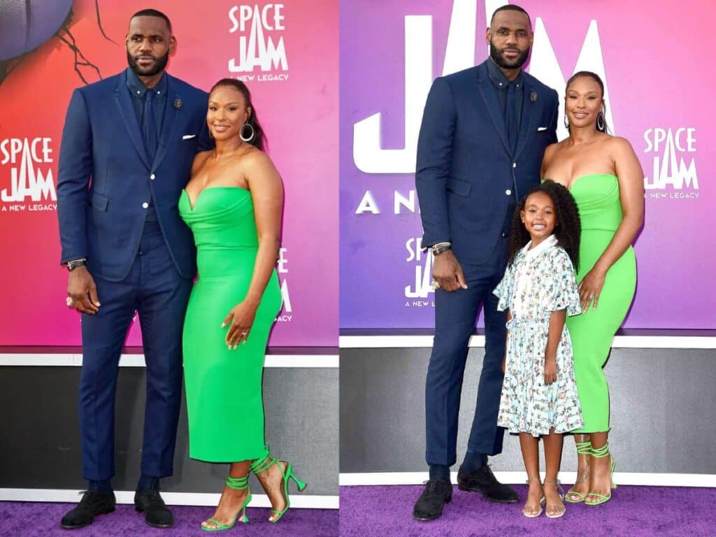 LeBron James Wife & Kids