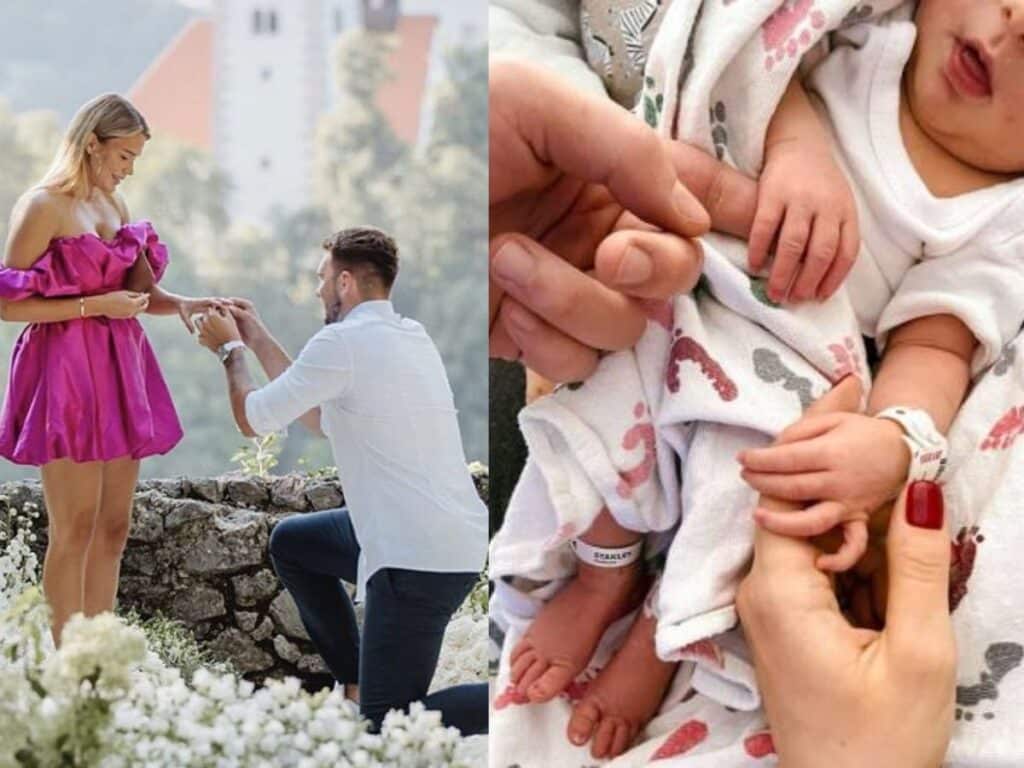 Luka Doncic Engagement and Daughter Pictures