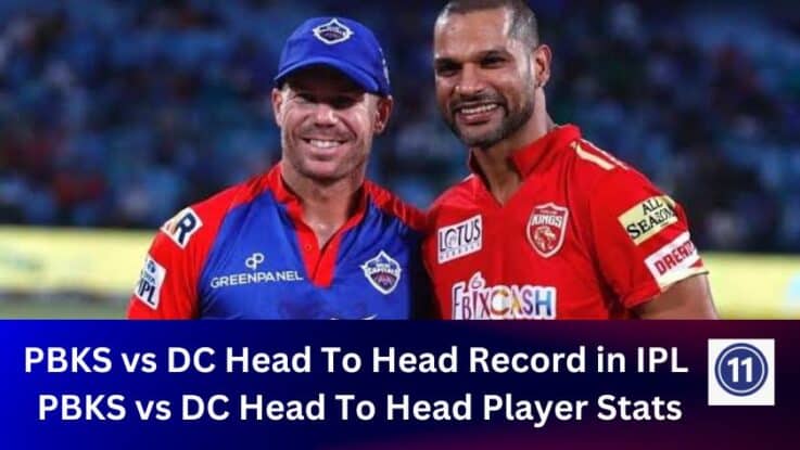 PBKS vs DC Head To Head Record in IPL and PBKS vs DC Head To Head IPL Playe 20240323 092422 0000