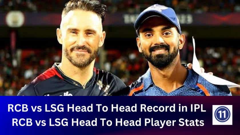 Rcb Vs Lsg Head To Head Record In Ipl And Rcb Vs Lsg Head To Head Ipl Player Stats Cricreads