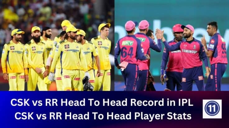 CSK vs RR Head to Head Stats IPL