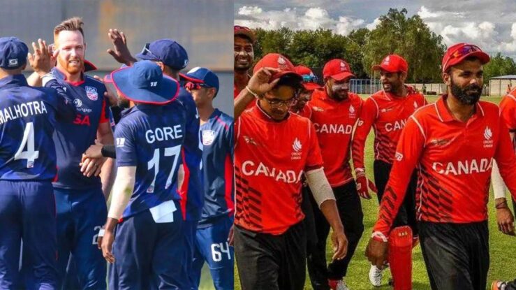 US vs Canada T20 Head To Head Records and Stats