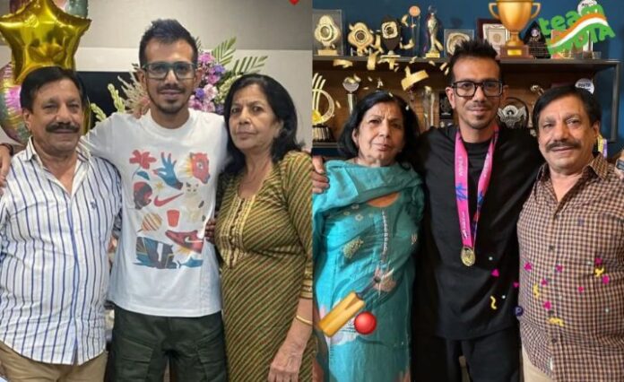 Yuzvendra Chahal Parents