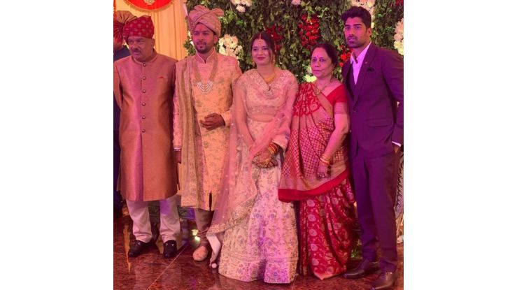 Shashank Singh Family