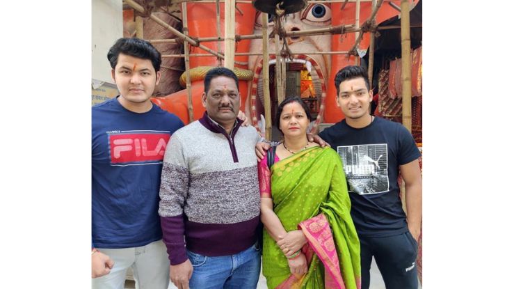 Anuj Rawat Family