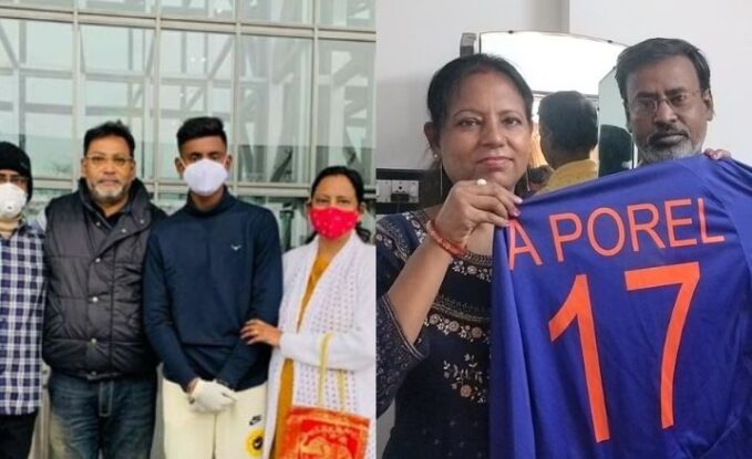 Abishek Porel Family- Father, Mother and Siblings