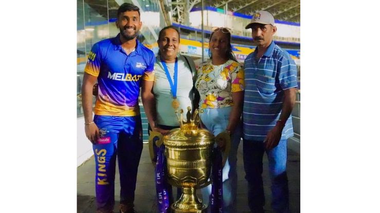 Eshan Malinga Family