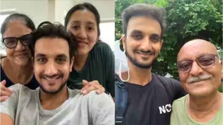 Harshal Patel Family