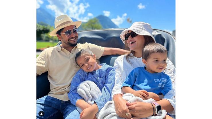Suresh Raina Family