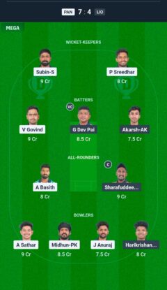  PAN vs LIO Dream11 Prediction 