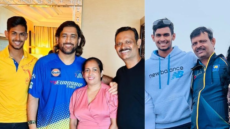 Matheesha Pathirana Family